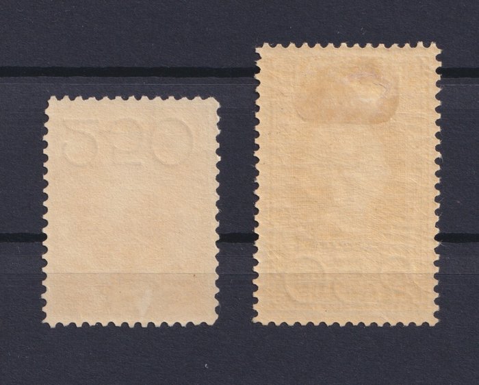 Holland 1920 - Klareringsproblem - NVPH 104/105