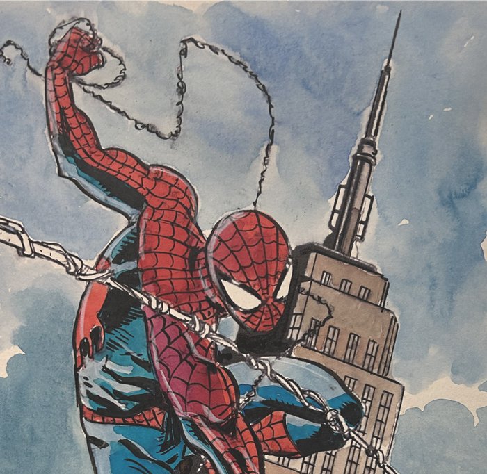 Caracuzzo, Giancarlo - 1 Original colour drawing - Spider-Man - 2024