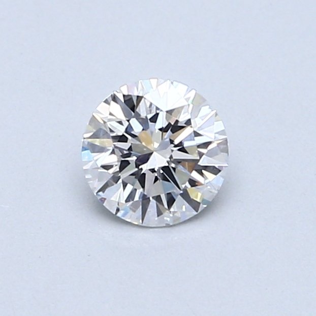 1 pcs Diamant  (Natur)  - 046 ct - Rund - D (farveløs) - VS2 - Gemological Institute of America (GIA)