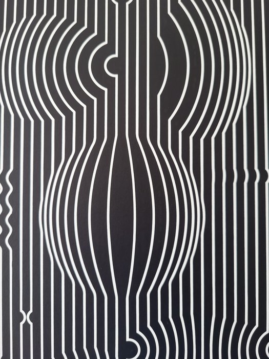 Victor Vasarely - Fondation Vasarely - MANIPUR - 1950‹erne