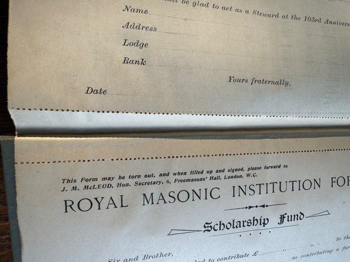 Anonymous - Royal Masonic Institution For Boys - 1901