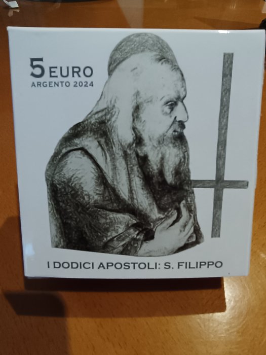 Vatikanstaten. 5 Euro 2024 "San Filippo" Proof  (Ingen mindstepris)