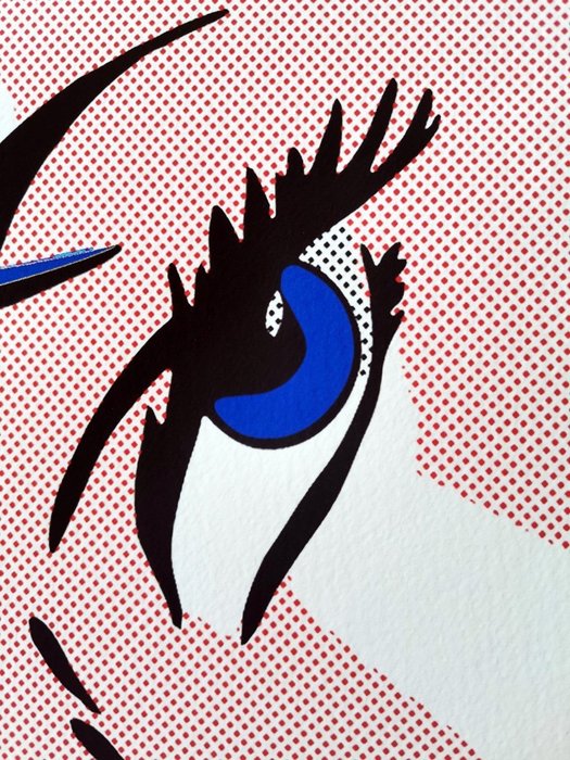 Tushikuni (1973) - Blue Mane - Roy Lichtenstein vs Kuni