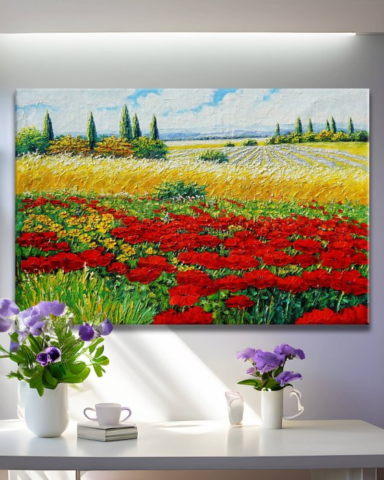 CleliaArt - Poppy Fields