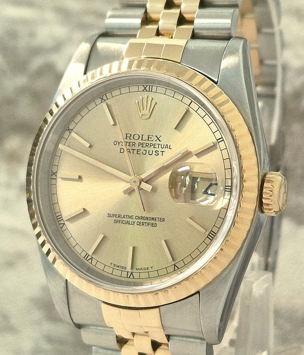 Rolex - Oyster Perpetual Datejust - Ingen mindstepris - Ref 16233 - Mænd - 1990-1999