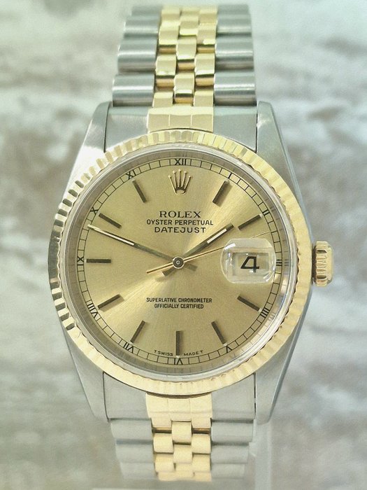 Rolex - Oyster Perpetual Datejust - Ingen mindstepris - Ref 16233 - Mænd - 1990-1999