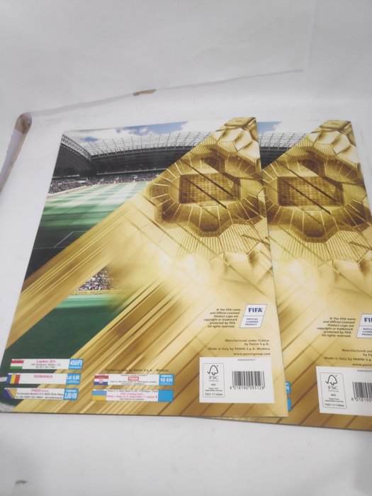 Panini - Fifa 365 2019 - Haaland edition - 2 Empty albums + 5 Sealed box