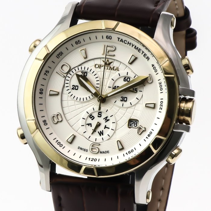 OPTIMA - Swiss Chronograph - OSC301-SGL-1 - Ingen mindstepris - Mænd - 2011-nu