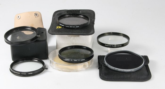 Tiffen Div merken / Tiffen UV filters 72 mm + Pola 77 mm - Kameralinse