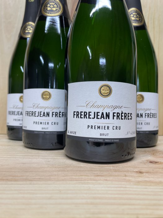 Frerejean Frères, Brut 1er Cru - Champagne - 4 Flasker (0,75 L)