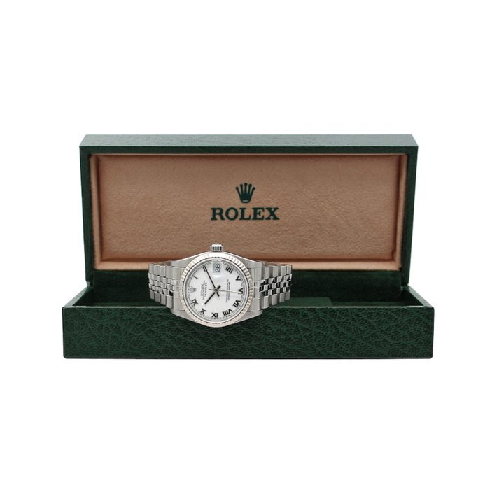 Rolex - Datejust 31 - White Roman Dial - ref. 68274 - Kvinder - 1990-1999