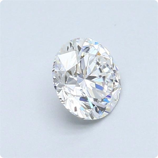 1 pcs Diamant  (Natur)  - 0.53 ct - Rund - D (farveløs) - VS1 - Gemological Institute of America (GIA)