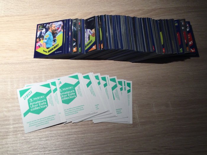 Panini - Foot 2024 Ligue 1 - Including Kylian Mbappé - Complete loose Sticker Set