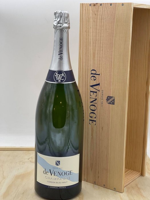 De Venoge de Venoge Cordon Bleu - Champagne Brut - 1 Dobbelt Magnum/Jeroboam (30 L)