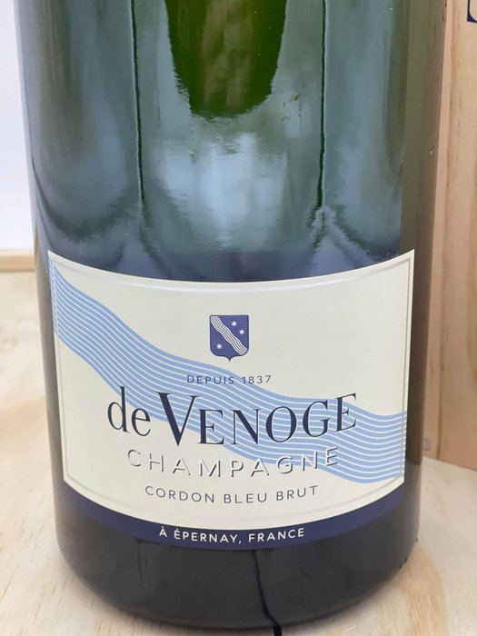 De Venoge de Venoge Cordon Bleu - Champagne Brut - 1 Dobbelt Magnum/Jeroboam (30 L)