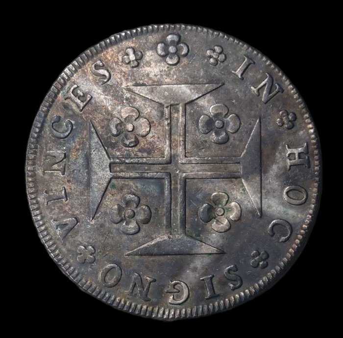 Portugal. D. Maria I (1786-1799). Cruzado Novo (480 Reis) 1793 - Coroa Baixa  (Ingen mindstepris)