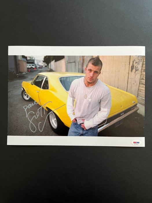 Gone in 60 seconds - Scott Caan - Signed in Person - with PSA/DNA Certificate - Autograph, photo - No Reserve!