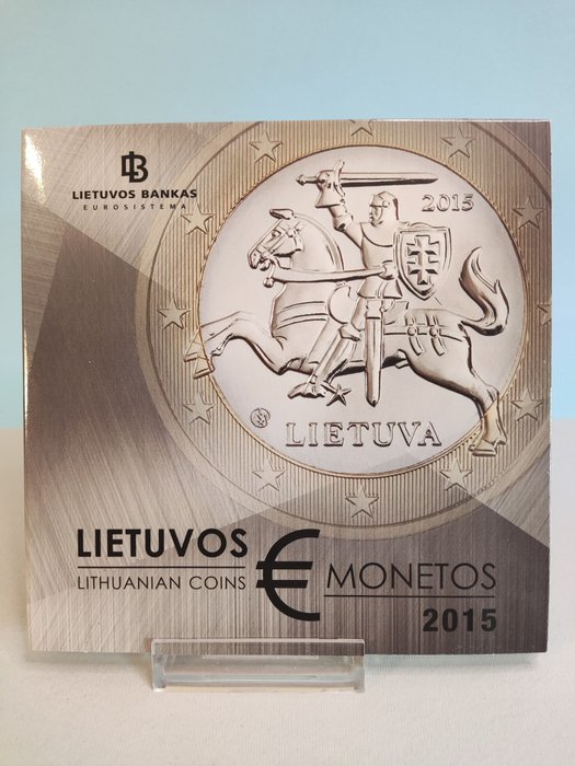 Litauen. Year Set (BU) / Proof Set 2015 (2 set)  (Ingen mindstepris)