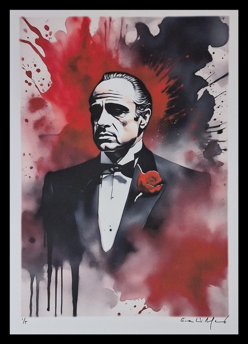 The Godfather - watercolor edition by Emma Wildfang - Large size