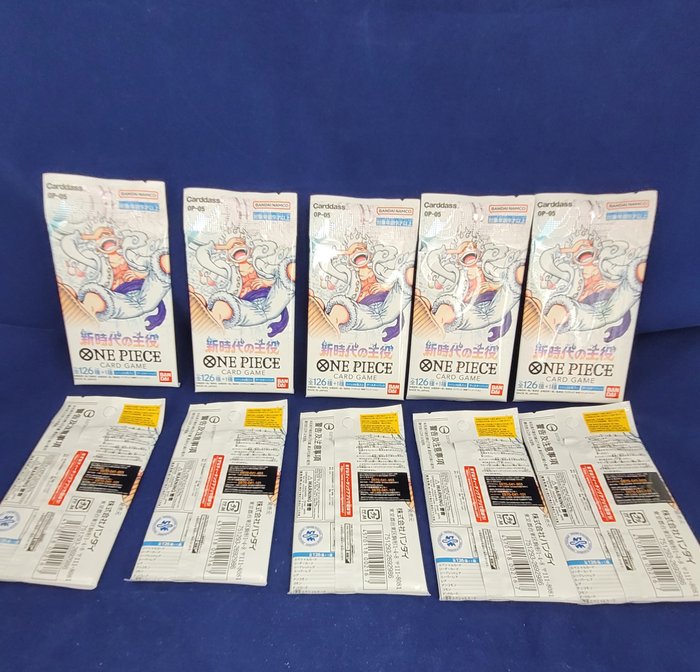 Bandai - 10 Booster pack - One Piece - Awakening Of The New Era JP