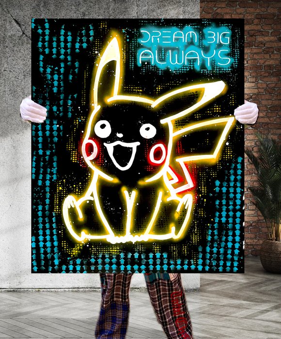 Moabit - Pikachu X Atari Games ,Neon XL