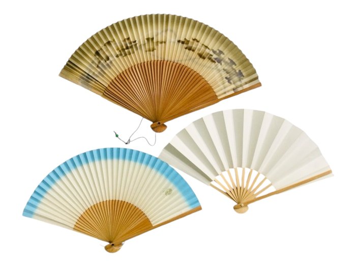 Breeze of Tradition: Japansk fansamling i 10 dele - Fra Edo Grace til moderne elegance - Japan - - Japan - Shōwa-periode (1926-1989)