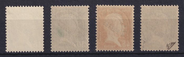 Frankrig 1922/1932 - Pre-annulleret nr 65 66 67 og 68 Ny** inklusive signerede kalve - Yvert