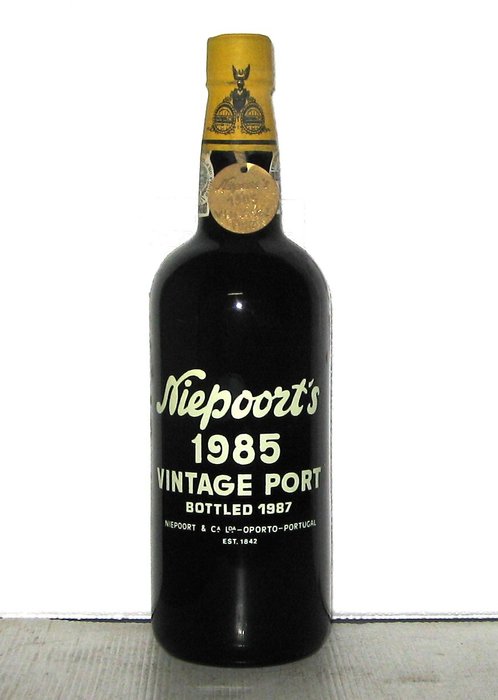 1985 Niepoort's - Vintage Port - Flasket 1987 -  Porto  - 1 Flaske (0,75L)