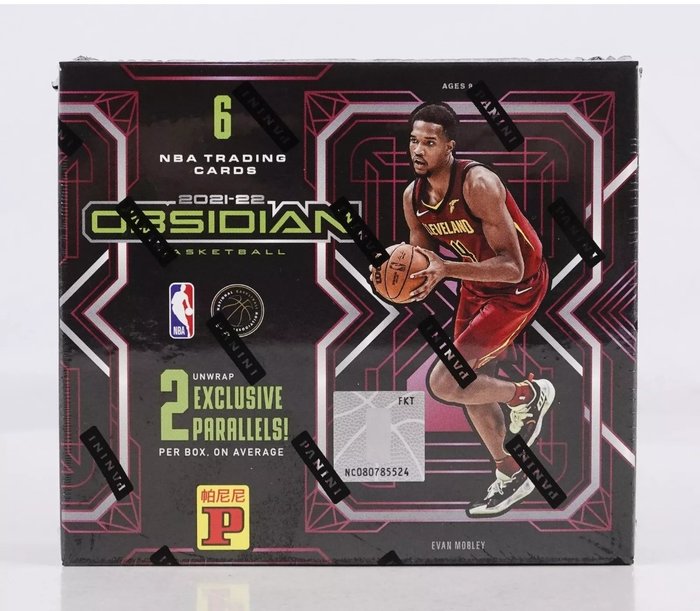 2021/22 Panini Obsidian NBA - 1 Sealed box - Næsten så god som ny (NM)