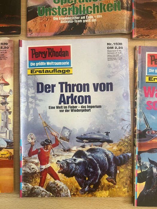 Perry Rhodan - 1500 Reihe - 100 Comic - Første udgave