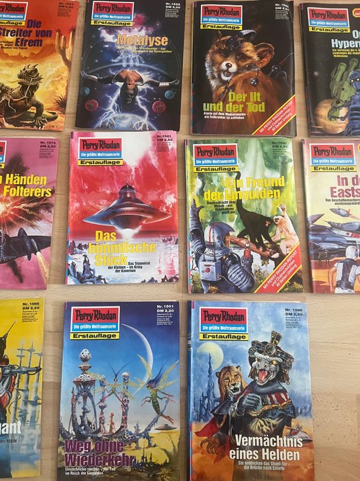 Perry Rhodan - 1500 Reihe - 100 Comic - Første udgave