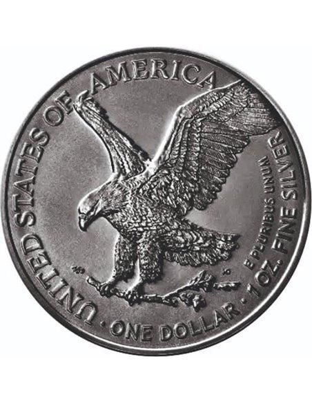 Förenta staterna. 1 Dollar 2024 Dragon of Magic - American Eagle, 1 Oz (.999)  (Ingen mindstepris)