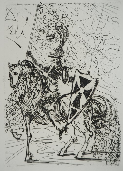 Salvador Dali (1904-1989) - Cinq Portraits Espagnols : El Cid