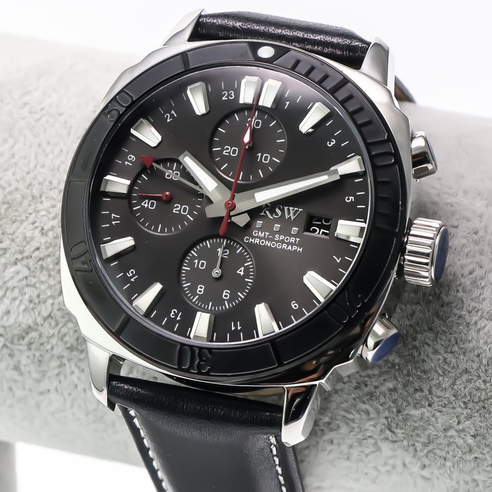 RSW - Master GMT SPORT - RSWA147-SBL-3 - Limited Edition - Mænd - 2011-nu