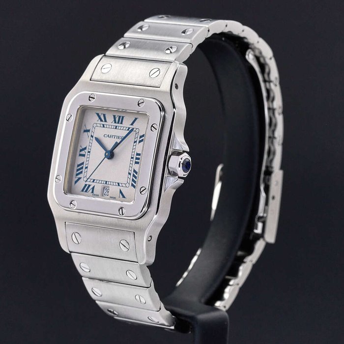 Cartier - Santos Galbée - W20018D6 - Unisex - 1990-1999