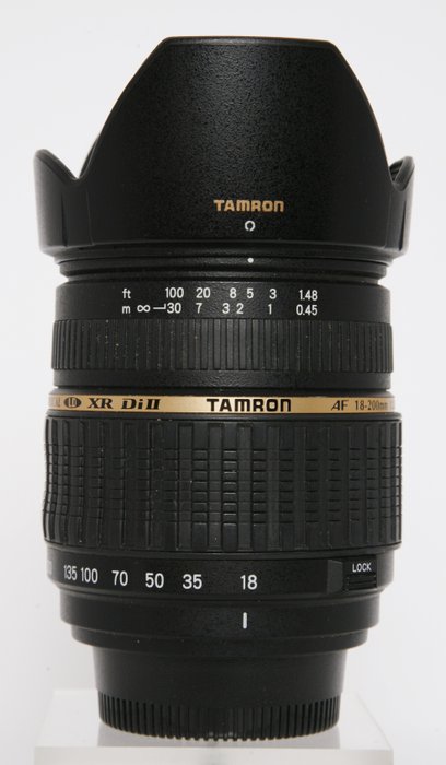 Tamron 18 - 200 mm. AF Nikon Analogt kamera