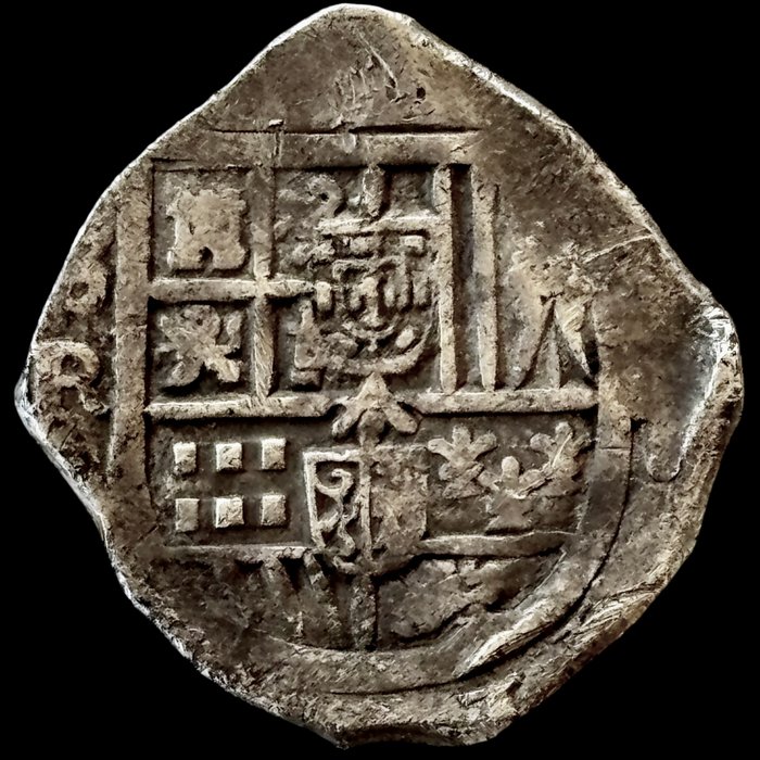 Spanien Felipe IV (1621-1665) 4 Reales - S/F - Sevilla - (S36-001)