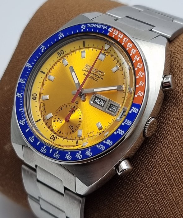 Seiko - Mænd - Pepsi Pogue 6139-6002 1970-79