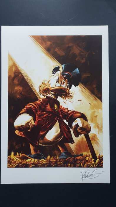 Fabio Celoni - 1 Print - Uncle Scrooge - The fate of Uncle Scrooge - 75th birthday - 2022