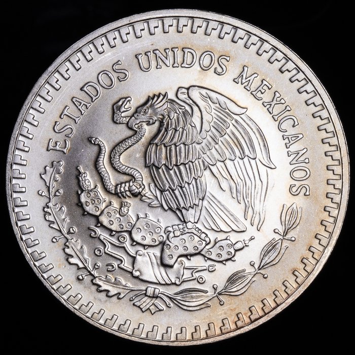 Mexico. 1 Onza 1992 Libertad, 1 Oz (.999)  (Ingen mindstepris)