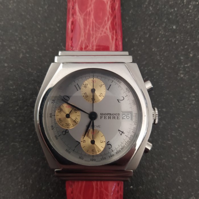 Gianfranco Ferrè - chronograph automatic valjoux 7760 - Mænd - 1980-1989