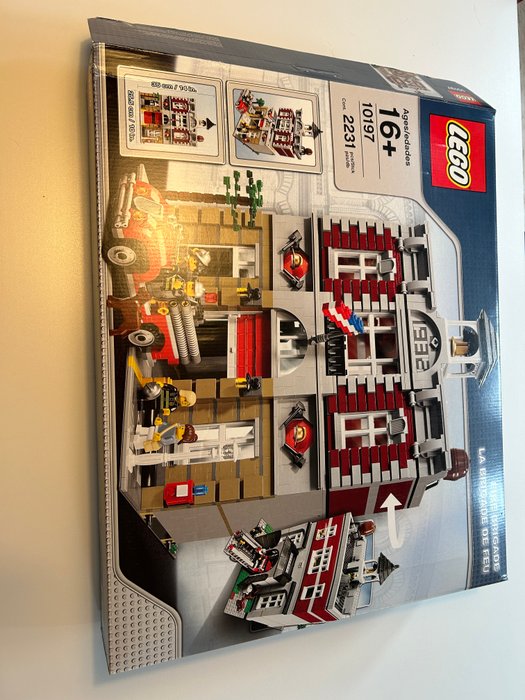 Lego - Legoland - 10197 - Doos brandweer nummer 10197