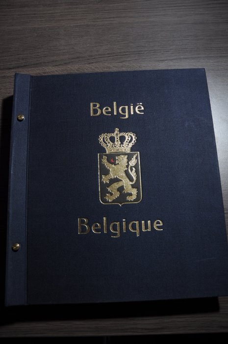 Belgien  - Samling mellem 1919/1961 i 2 DAVO albums