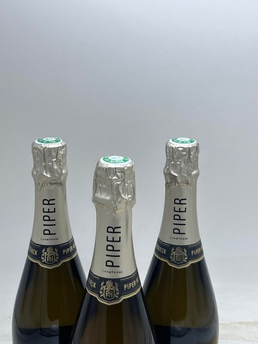 Piper Heidsieck, Extra Brut "Essentiel" - Champagne Blanc de Noirs - 3 Flasker (0,75 L)