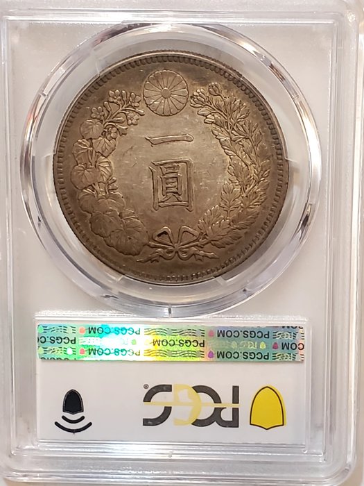 Japan Meiji (1868-1912) 1 Yen year 34 (1901) PCGS AU50