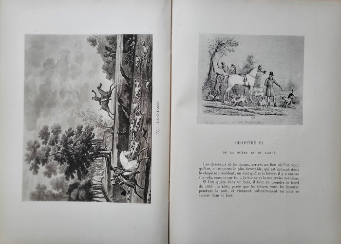 Le Comte Boisrot de Lacour - Traité sur l'Art de Chasser avec le chien courant / illustrations de Carle Vernet - 1929