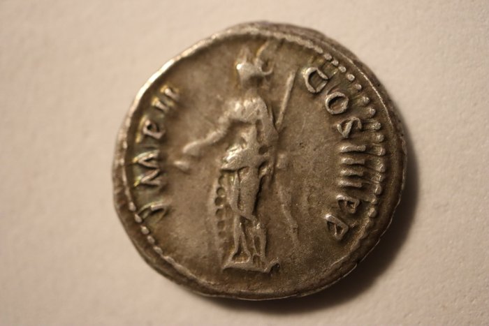 Romarriket. Nerva (AD 96-98). Denarius Rome- r/ Fortuna