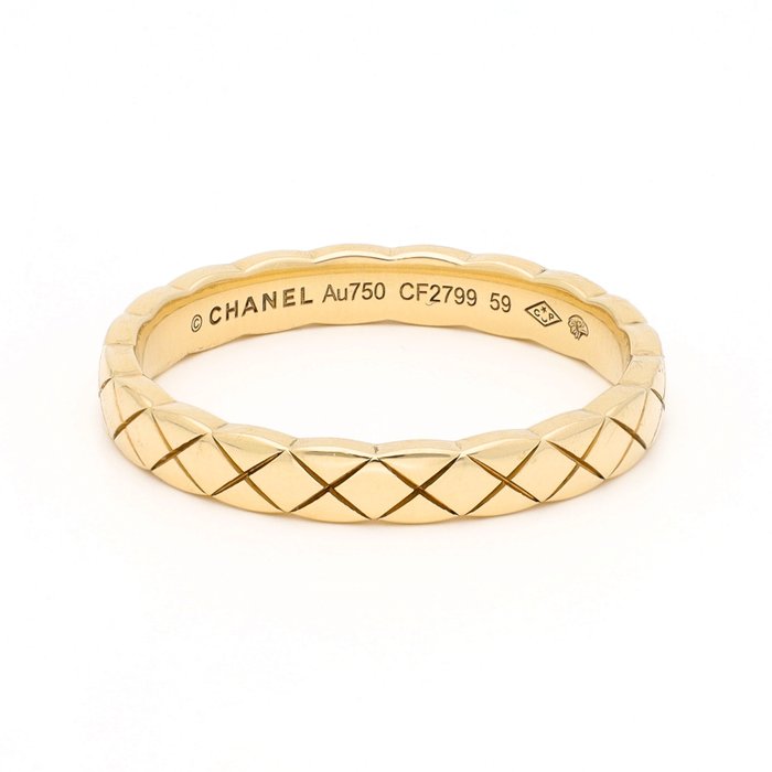 Ingen mindstepris - Chanel - Ring - 18 kraat Gulguld