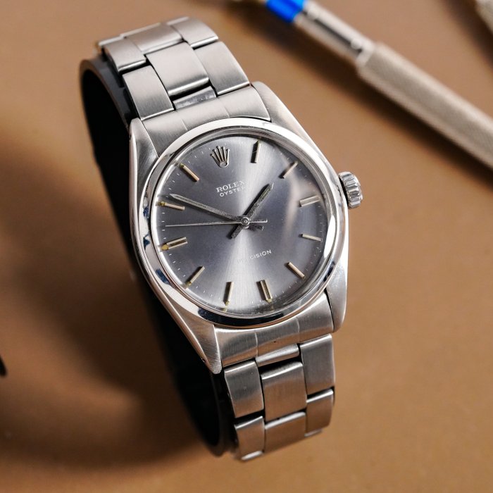 Rolex - Oyster Precision Dark Grey Dial - 6426 - Mænd - 1960-1969