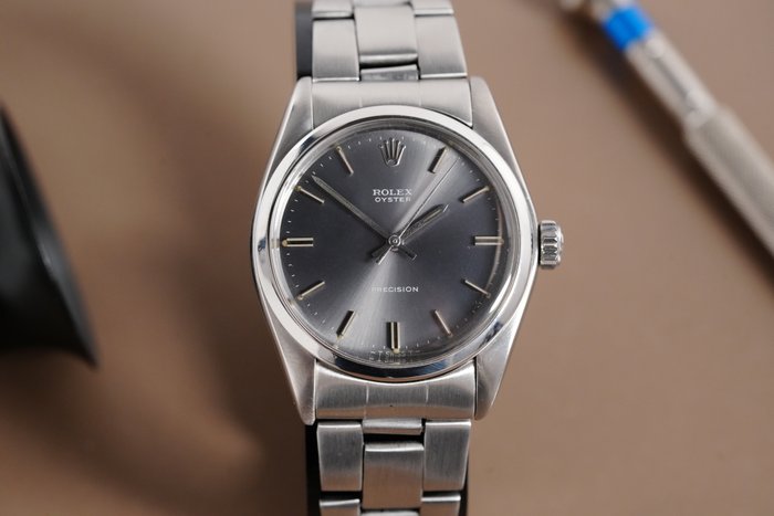 Rolex - Oyster Precision Dark Grey Dial - 6426 - Mænd - 1960-1969